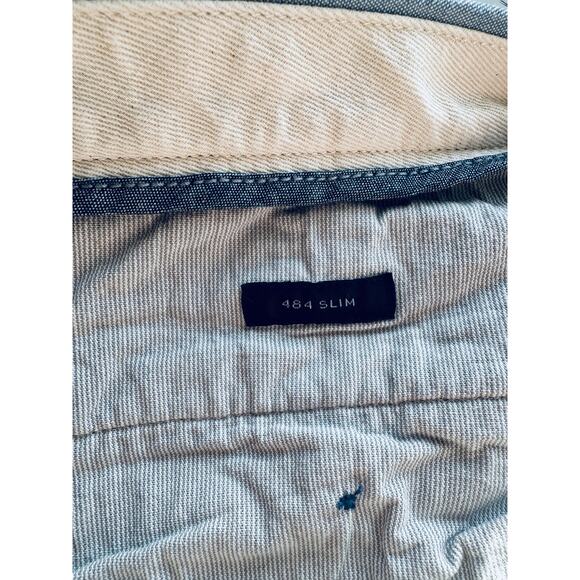 J. Crew Light Blue Chambray 484 Slim Stretch Trouser Pant 36 / 32 - Picture 9 of 15